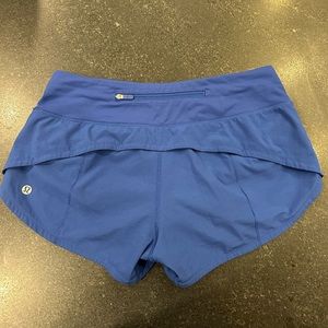 Lululemon Speed Up Mid Rise Shorts